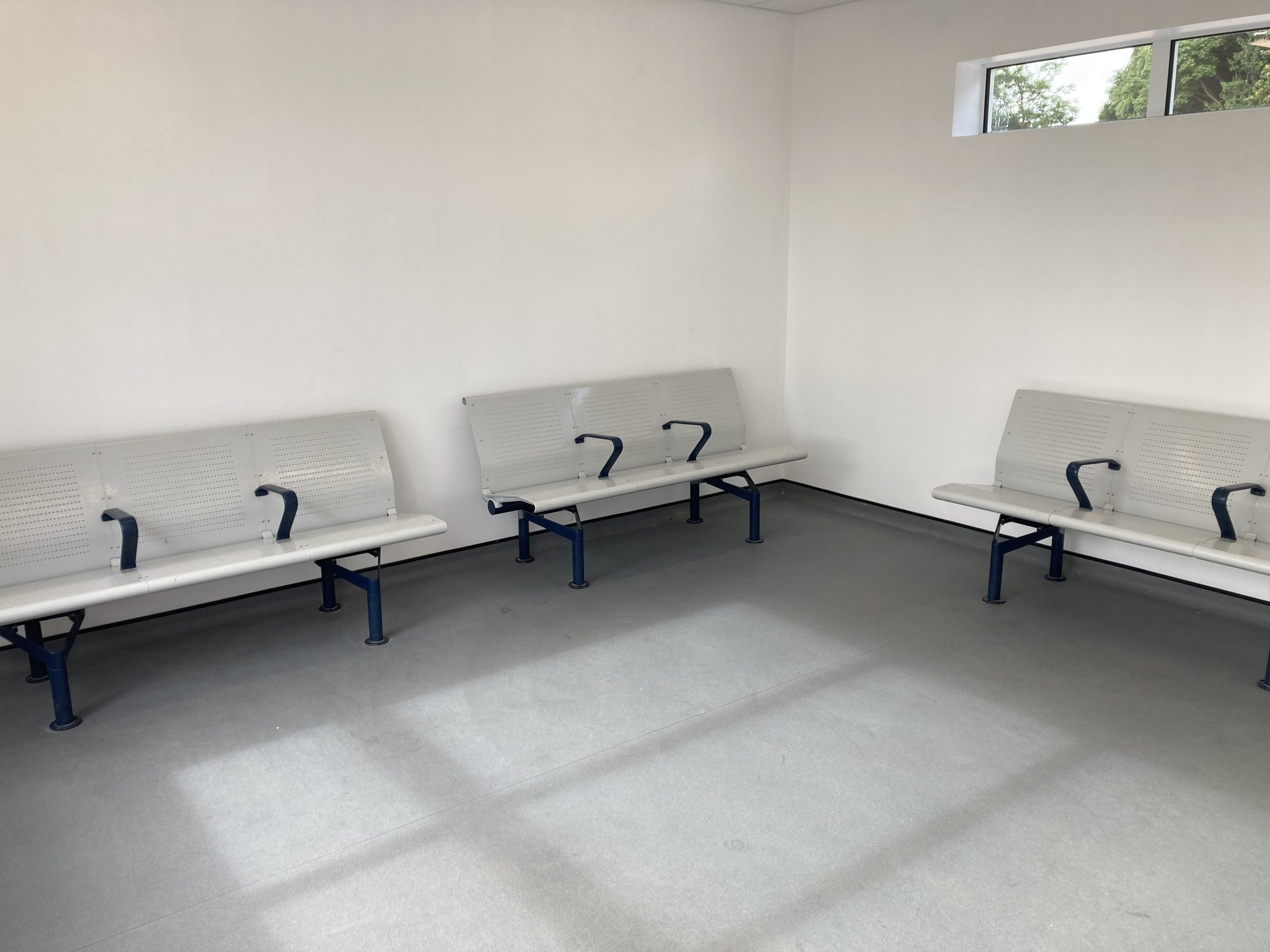 Market Harborough Station seating